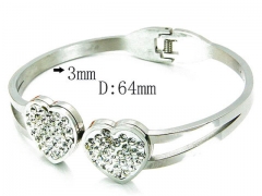 HY Stainless Steel 316L Bangle-HYC59B0677HIL