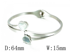 HY Stainless Steel 316L Bangle-HYC59B0657HIR