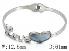 HY Stainless Steel 316L Bangle-HYC80B0061HMZ