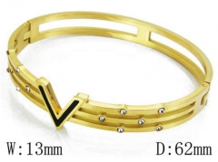 HY Stainless Steel 316L Bangle-HYC80B0029IHZ