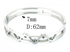 HY Stainless Steel 316L Bangle-HYC80B0856HIY