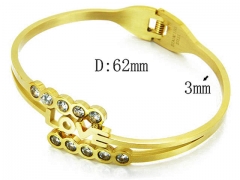 HY Stainless Steel 316L Bangle-HYC80B0272HJB