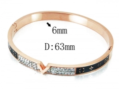 HY Stainless Steel 316L Bangle-HYC80B0849HNS