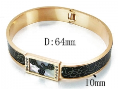 HY Stainless Steel 316L Bangle-HYC80B0366ILX