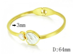 HY Stainless Steel 316L Bangle-HYC59B0503HJC