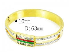 HY Stainless Steel 316L Bangle-HYC80B0675HNW