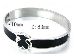HY Stainless Steel 316L Bangle-HYC80B0315HLF