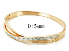 HY Stainless Steel 316L Bangle-HYC80B0628HOY