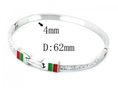 HY Stainless Steel 316L Bangle-HYC80B0874HKW