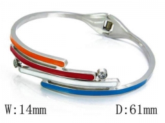 HY Stainless Steel 316L Bangle-HYC80B0042HLZ