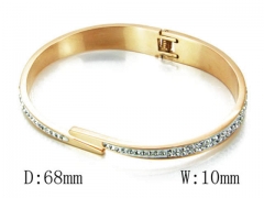 HY Stainless Steel 316L Bangle-HYC80B0441ISS