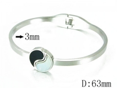 HY Stainless Steel 316L Bangle-HYC59B0528HHL