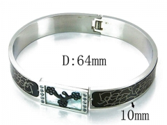 HY Stainless Steel 316L Bangle-HYC80B0364IHF