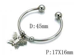 HY Stainless Steel 316L Bangle-HYC12B0234KW