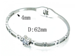 HY Stainless Steel 316L Bangle-HYC80B0841HHW