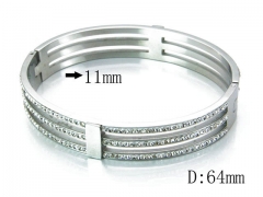 HY Stainless Steel 316L Bangle-HYC80B0436HOE