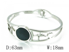 HY Stainless Steel 316L Bangle-HYC59B0522HIL