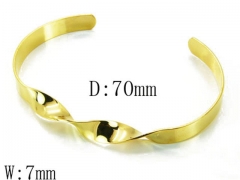 HY Stainless Steel 316L Bangle-HYC59B0387OL