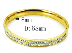 HY Stainless Steel 316L Bangle-HYC80B0563HMZ