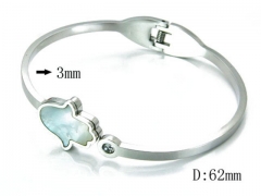 HY Stainless Steel 316L Bangle-HYC59B0409HZL