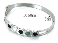 HY Stainless Steel 316L Bangle-HYC80B0277PA
