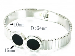 HY Stainless Steel 316L Bangle-HYC80B0512HJS