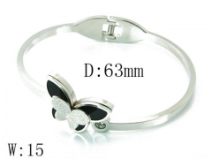 HY Stainless Steel 316L Bangle-HYC59B0402HHL