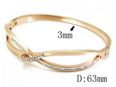HY Stainless Steel 316L Bangle-HYC80B0720HND
