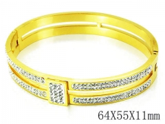 HY Stainless Steel 316L Bangle-HYC80B0525HOQ