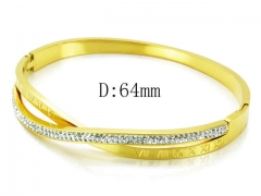 HY Stainless Steel 316L Bangle-HYC80B0627HOD