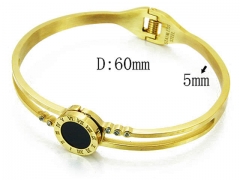 HY Stainless Steel 316L Bangle-HYC80B0265HJE