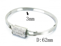HY Stainless Steel 316L Bangle-HYC80B0853HLS