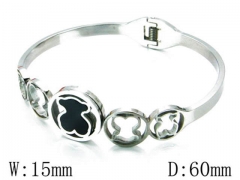 HY Stainless Steel 316L Bangle-HYC80B0212HNZ