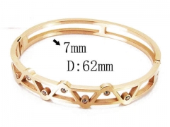 HY Stainless Steel 316L Bangle-HYC80B0858HLD