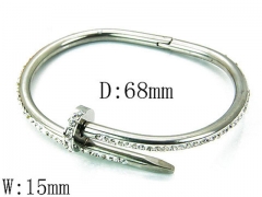 HY Stainless Steel 316L Bangle-HYC59B0388HOS