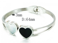 HY Stainless Steel 316L Bangle-HYC59B0680HIL