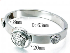 HY Stainless Steel 316L Bangle-HYC80B0312HMW