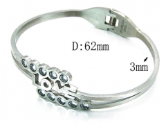HY Stainless Steel 316L Bangle-HYC80B0271HEE