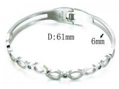 HY Stainless Steel 316L Bangle-HYC80B0275PQ