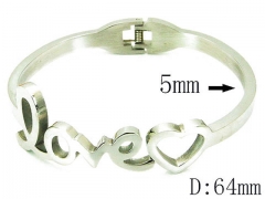 HY Stainless Steel 316L Bangle-HYC59B0781HZL