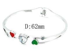 HY Stainless Steel 316L Bangle-HYC80B0798HIE