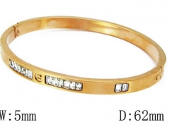 HY Stainless Steel 316L Bangle-HYC80B0105IZZ