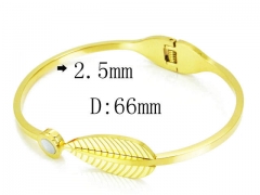 HY Stainless Steel 316L Bangle-HYC80B0677HIL
