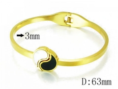 HY Stainless Steel 316L Bangle-HYC59B0529HJT
