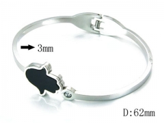 HY Stainless Steel 316L Bangle-HYC59B0410HZL