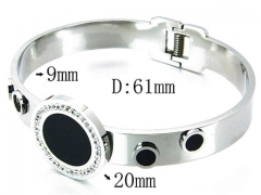 HY Stainless Steel 316L Bangle-HYC80B0310HMA