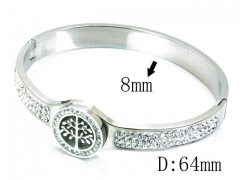 HY Stainless Steel 316L Bangle-HYC80B0704HKZ