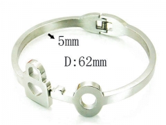 HY Stainless Steel 316L Bangle-HYC59B0778HZL