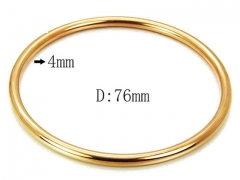 HY Stainless Steel 316L Bangle-HYC59B0703KS