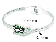 HY Stainless Steel 316L Bangle-HYC80B0737HJS